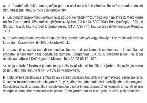  Su yumuşatıcı tablet. ( 60 Adet)