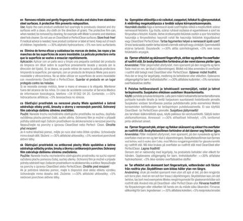 SteelCare paslanmaz çelik temizlik ve bakım ürünü 250 ml