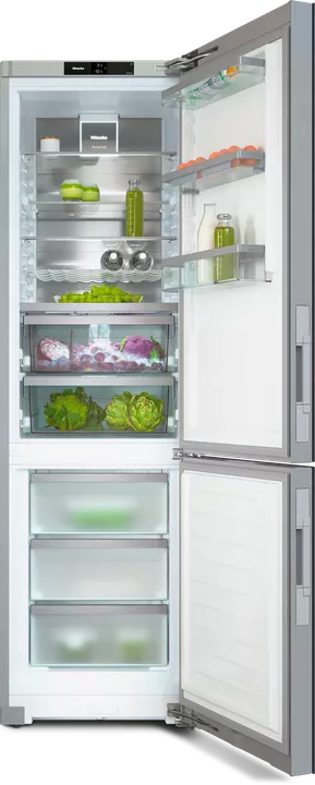  KFN 4898 AD Solo Soğutucu Dondurucu Buzdolabı - Gri Cam