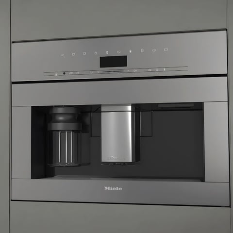 CVA 7440 Gri Ankastre Kahve Makinesi