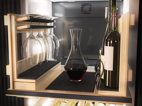  KWT 2672 ViS MasterCool - Ankastre Şarap Dolabı