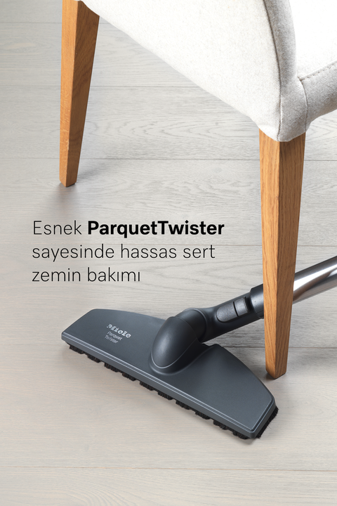  Blizzard CX1 Parquet Flex Obsidian Siyah - Toz Torbasız Süpürge