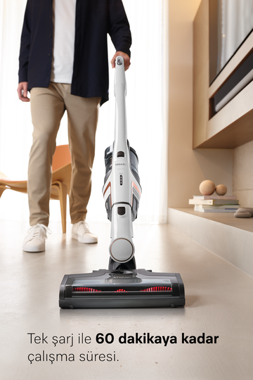 Triflex HX2 Lotus Beyazı - Şarjlı Dik Süpürge 11789650 | Miele