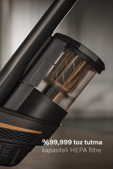 Triflex HX2 Cat&Dog Obsidian Siyah - Şarjlı Dik Süpürge 11789680