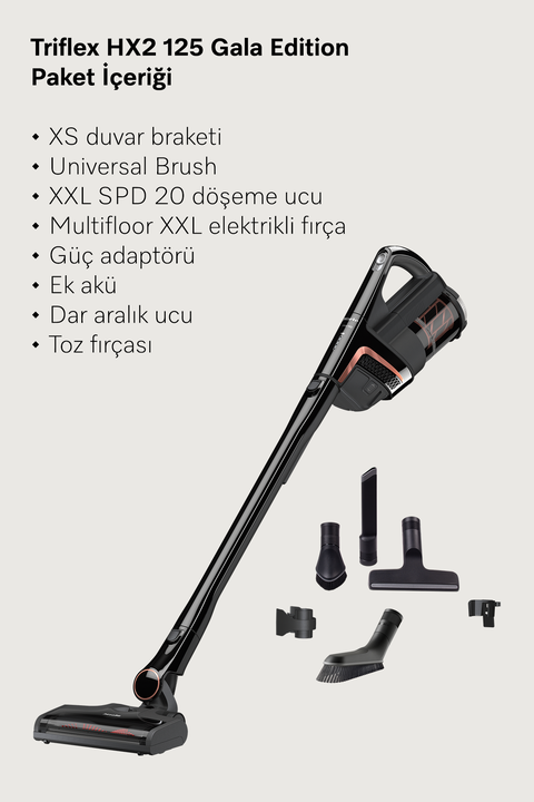  Triflex HX2 125 Gala Edition - Şarjlı Dik Süpürge