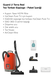  Guard L1 Terra Red - Toz Torbalı Süpürge