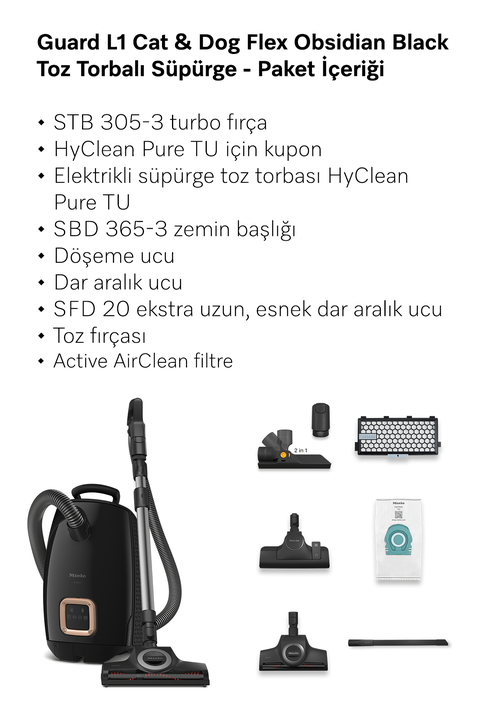  Guard L1 Cat & Dog Flex Obsidian Black