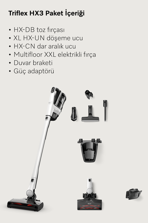  Triflex HX3 - Şarjlı Dik Süpürge